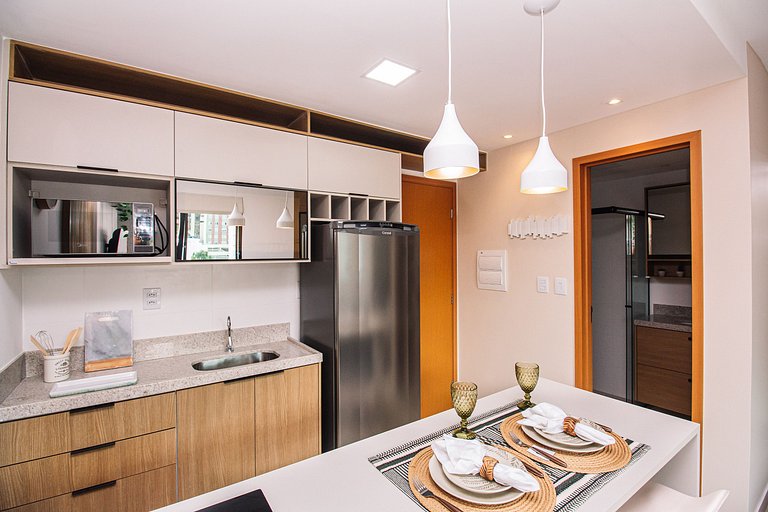 Studio Infinity ON São Mateus com ar / igreja e shopping Ind