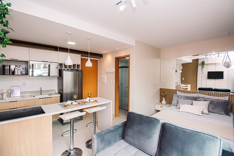 Studio Infinity ON São Mateus com ar / igreja e shopping Ind