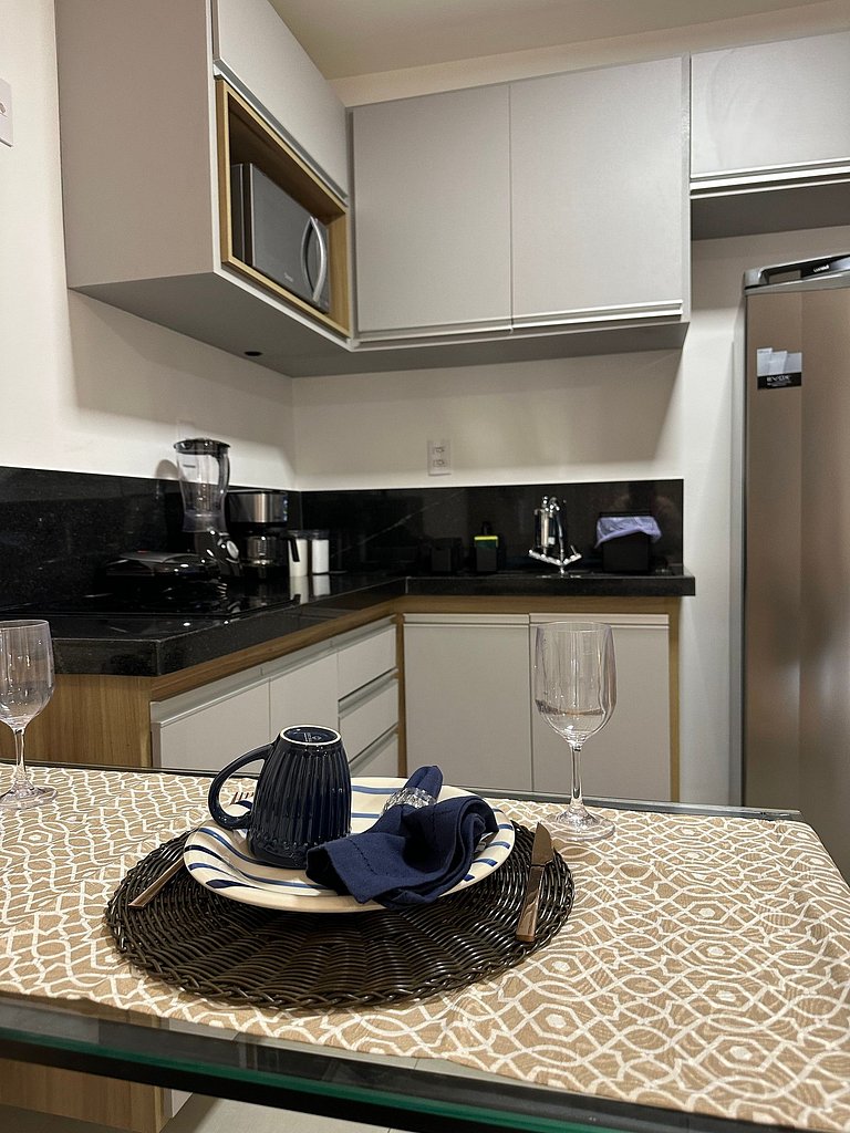 Studio La Vista piscina academia coz completa