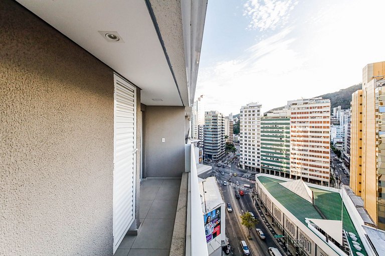 Stúdio Royal Central piscina/academia/coworking