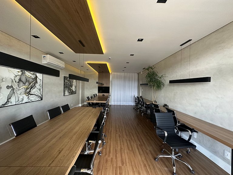 Stúdio Royal Central piscina/academia/coworking