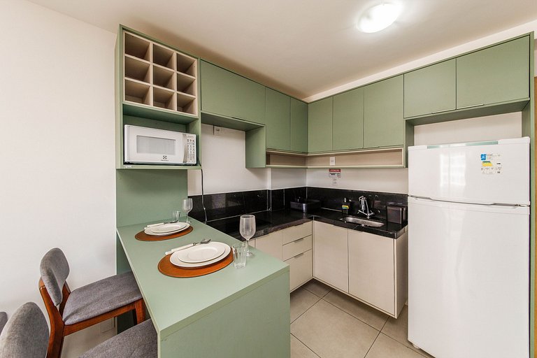 Studios Astral central piscina coz completa