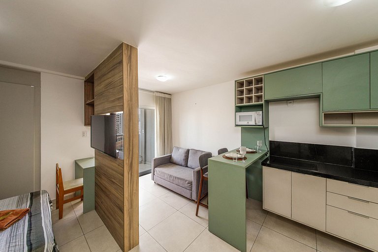 Studios Astral central piscina coz completa