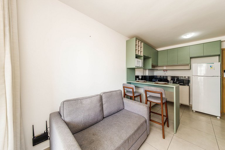 Studios Astral central piscina coz completa