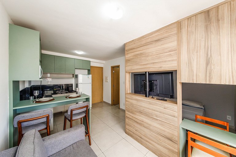 Studios Astral central piscina coz completa