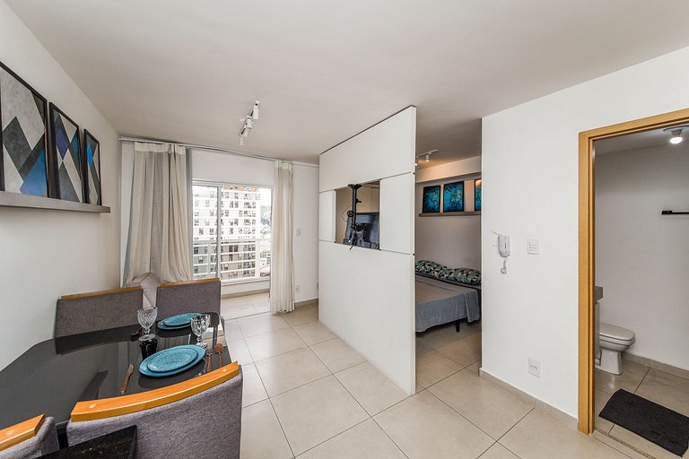 Studio Amalfi piscina academia coz completa