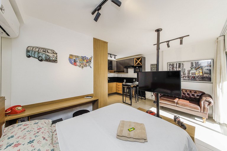 Studio Luxo Completo Independência 915- São Mateus